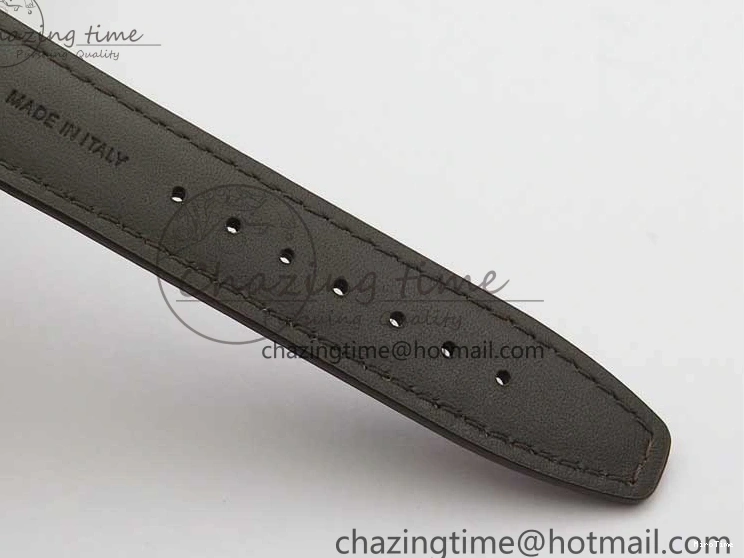 MIROTIME 0408 Original Portuguese IW358304 ZF 1:1 Best Edition SS White Dial RG Markers on Leather Strap A 7077